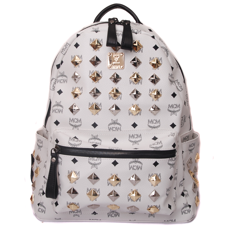 NEW MCM Studded Backpack NO.0061